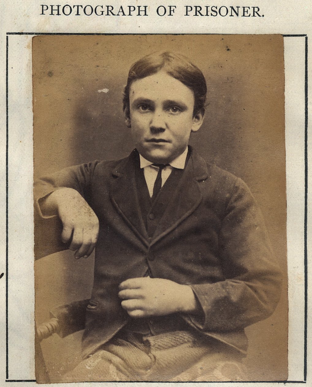 Michael Clement Fisher, ca. 1870 (sepia-bilde) av English School