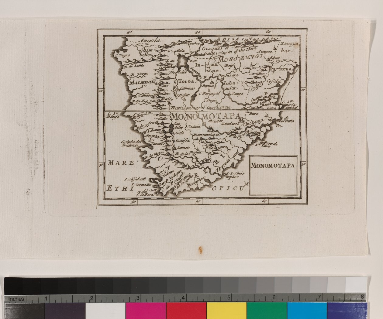 Monomotapa, 1681 av English School