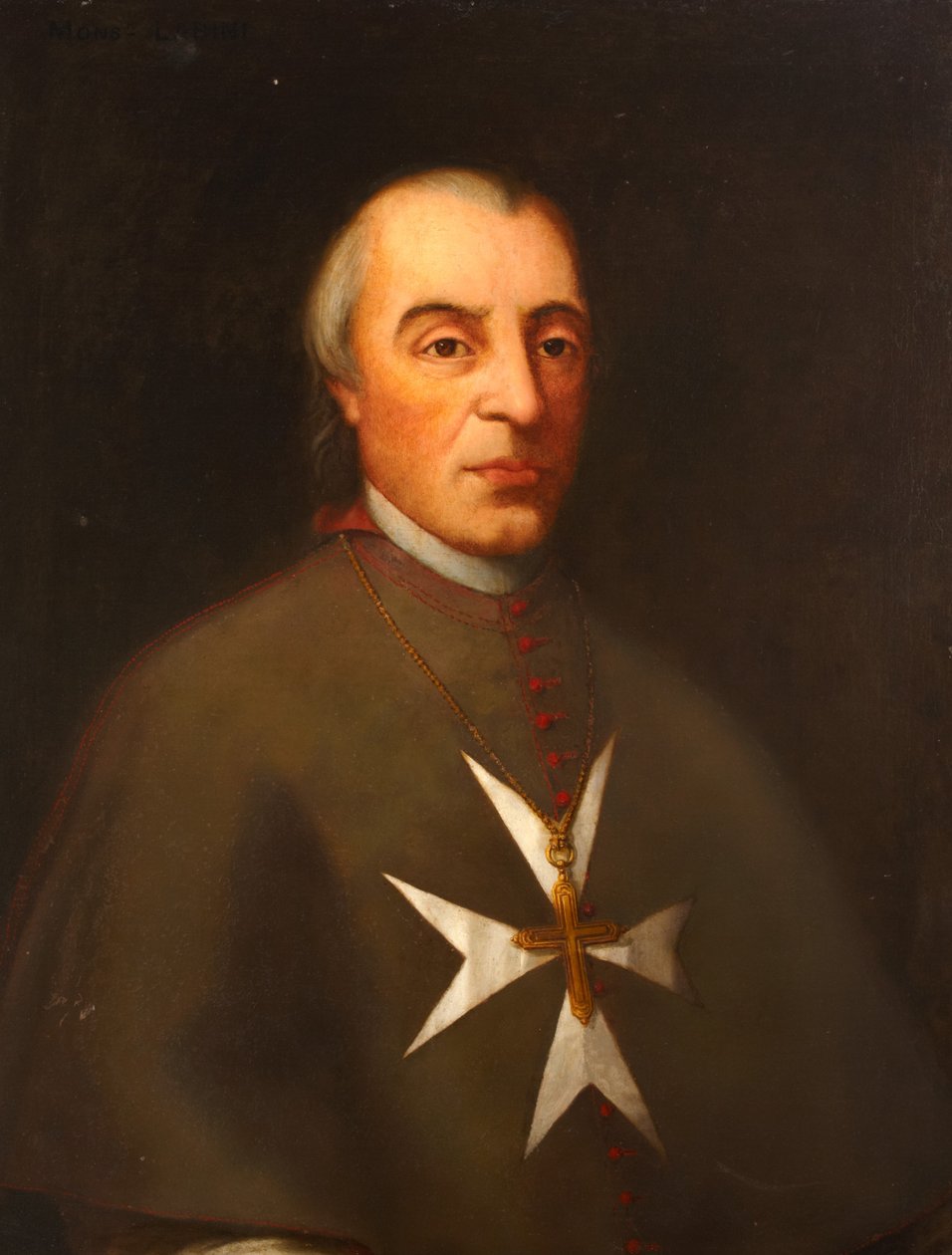 Monsignor Vincenzo Labini, biskop av Malta, 1798 av English School