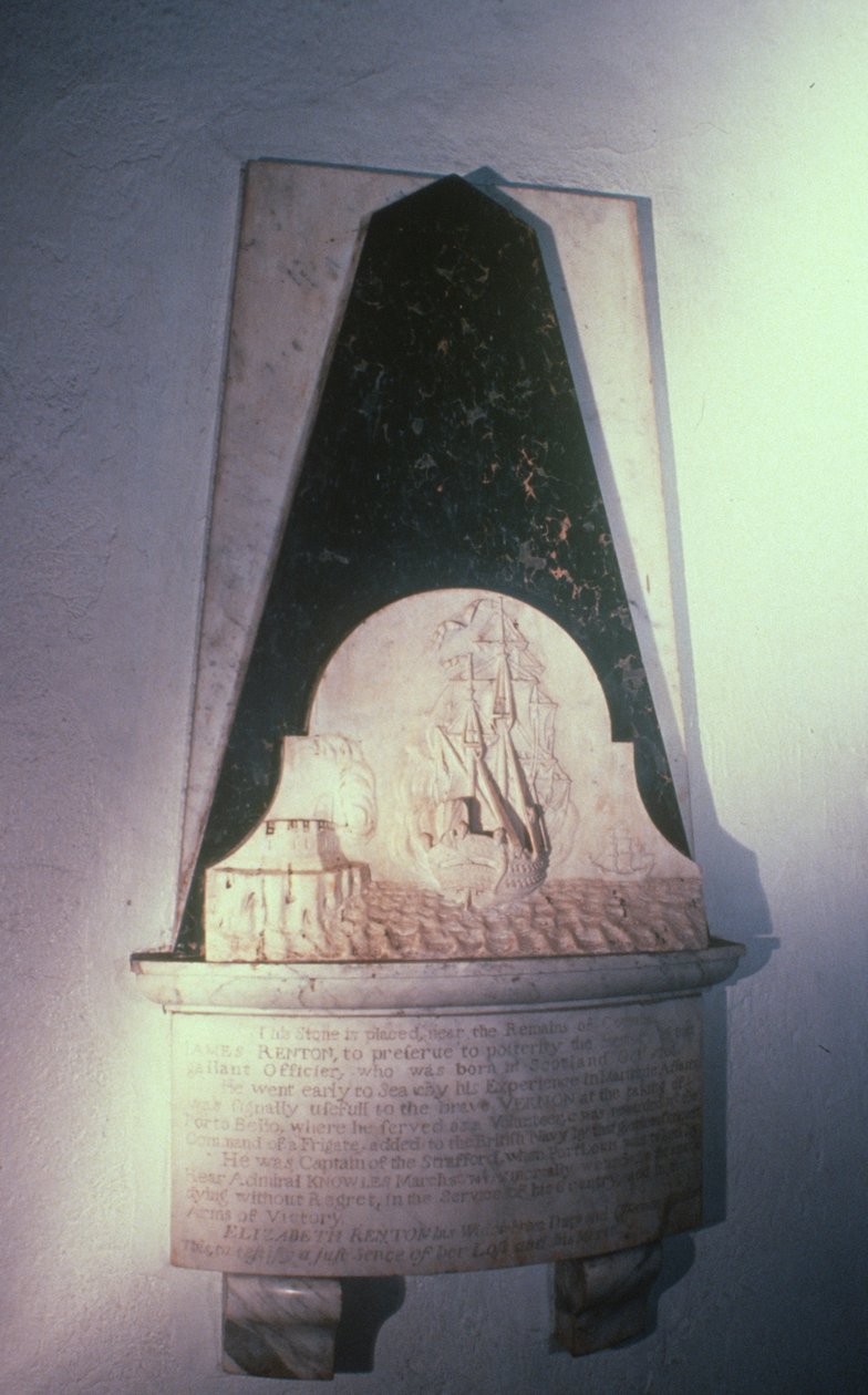 Monument til James Renton av English School