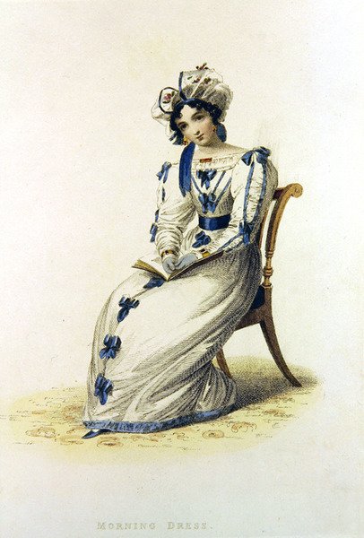 Morgenkjole, moteplate fra Ackermann