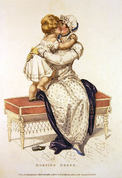 Morgenkjole, moteplate fra Ackermann