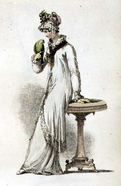 Morgenkjole, moteplate fra Ackermann