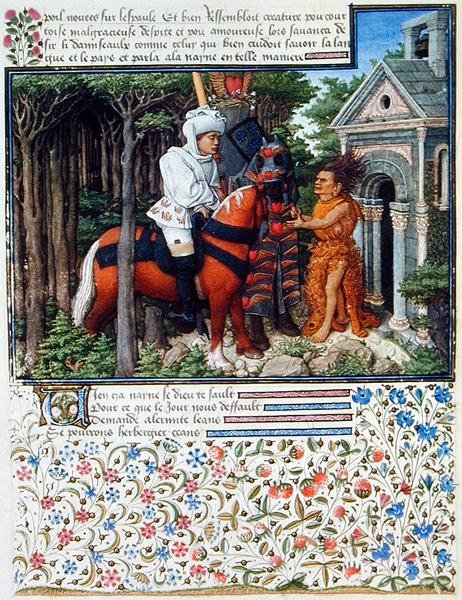 Ms. 2597 Heart and Desire Speak to the Dwarf, Jealousy, faksimileutgave av 