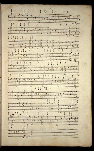 Mu Ms 689, s.3: The Lute Book of Lord Herbert of Cherbury som inneholder 240 stykker for Lute av engelske og franske komponister, ca. 1620-40 (blekk på papir) av English School