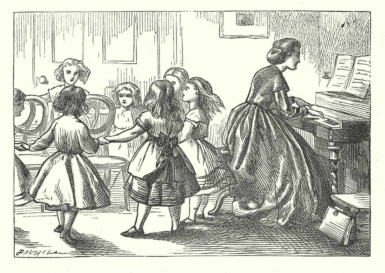 Musikalsk skrekk (gravering) av English School