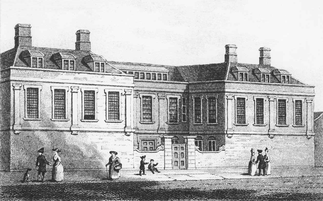 Newcastle House, ca. 1790 (gravering) av English School