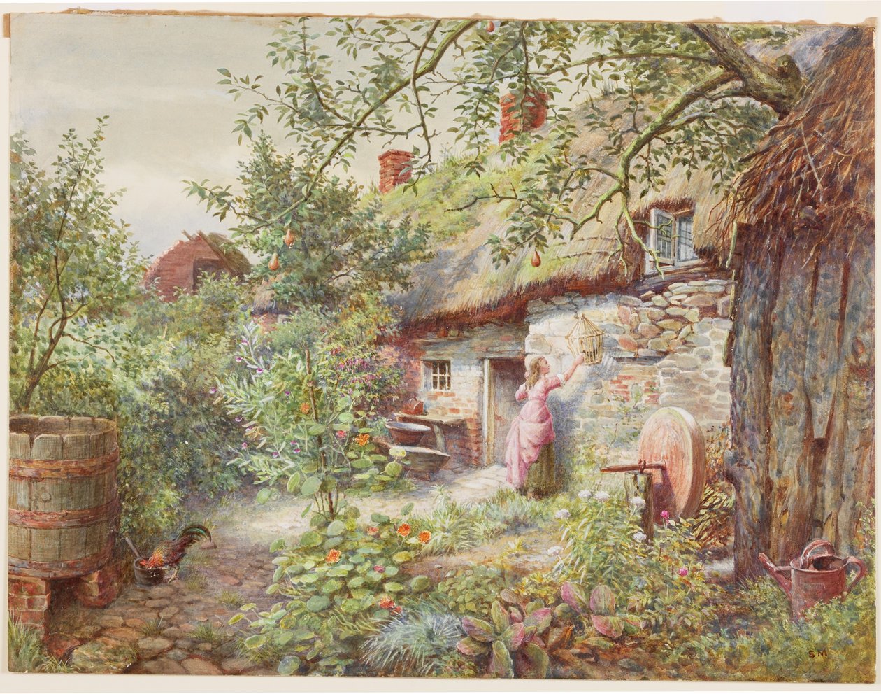 Gammel hytte av English School