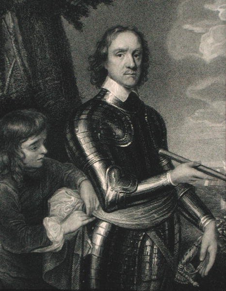 Oliver Cromwell (1599-1658) fra 