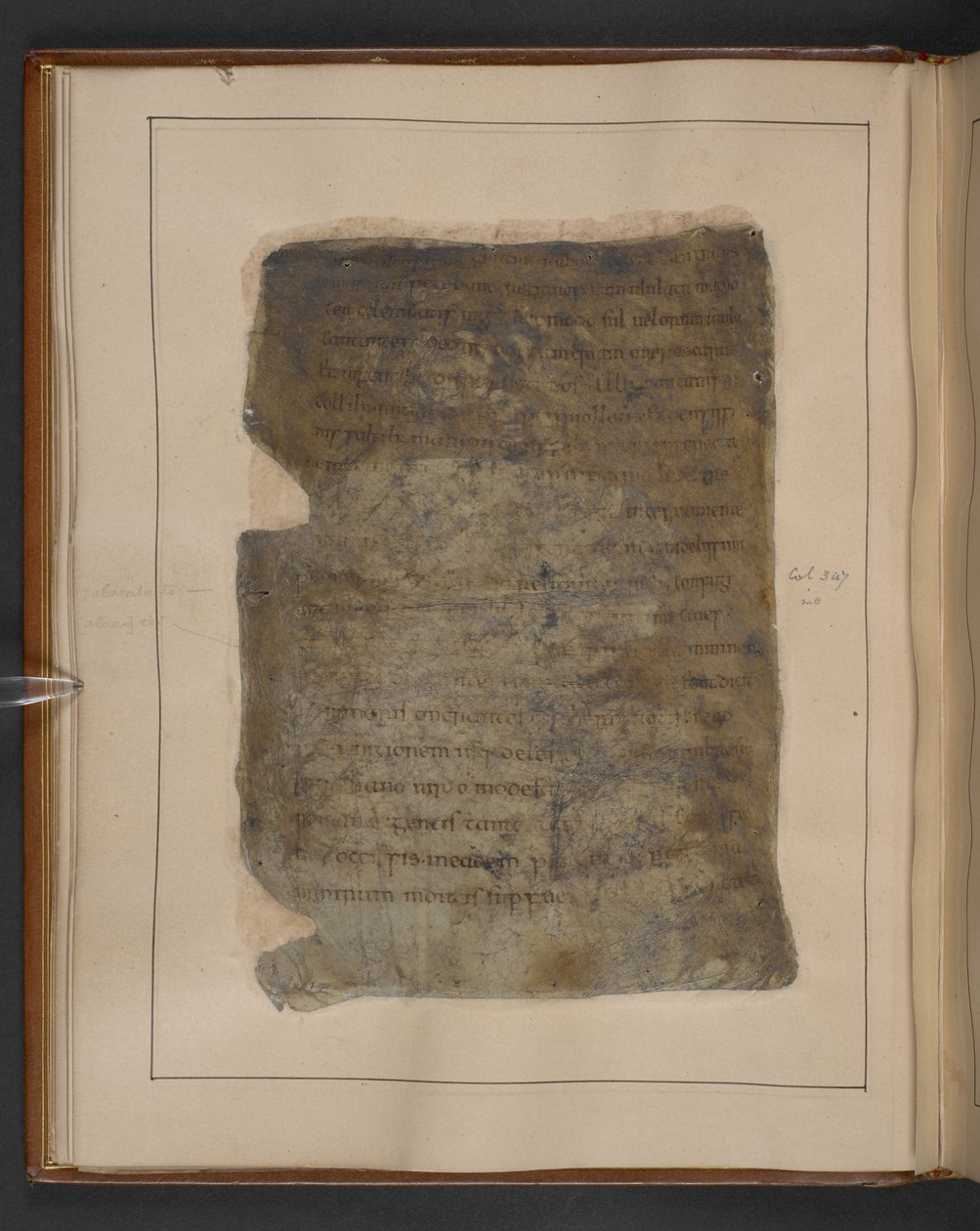 Side fra Gildas, De excidio Britanniae (ufullkommen), midten av det 10. århundre av English School