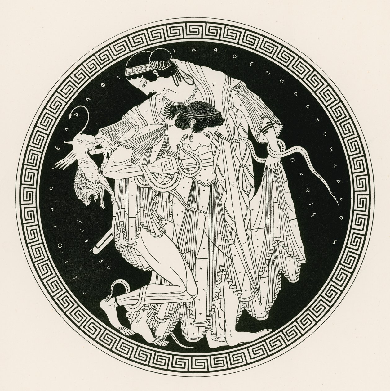 Peleus og Thetis (gravering) av English School