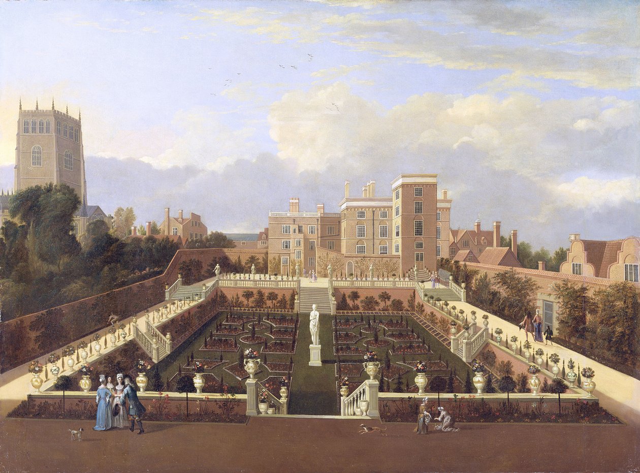 Pierrepont House, Nottingham, ca. 1708-13 av English School