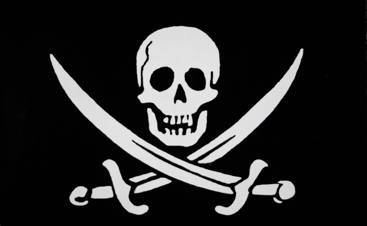 Piratflagg til 