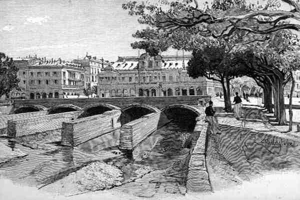 Place Massena, Nice, Frankrike, fra 