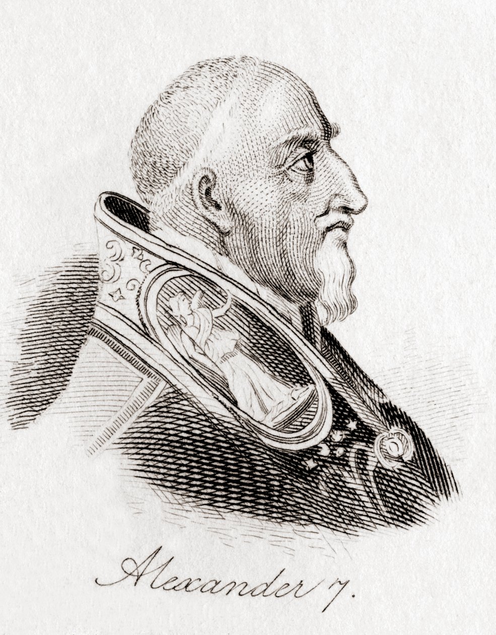 Pave Alexander VII av English School