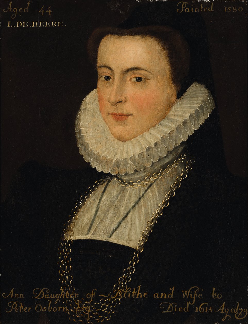Portrett av Anne Blythe av English School