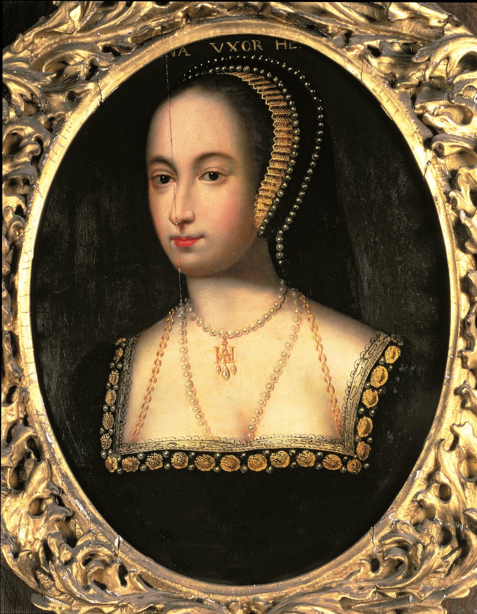 Portrett av Anne Boleyn (ca. 1507-36), 1533 av English School