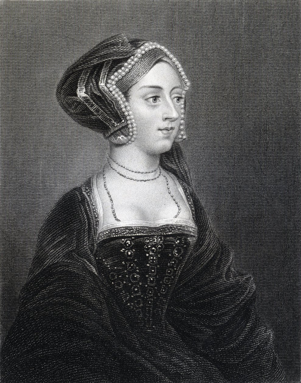 Portrett av Anne Boleyn (ca. 1507-36) fra 