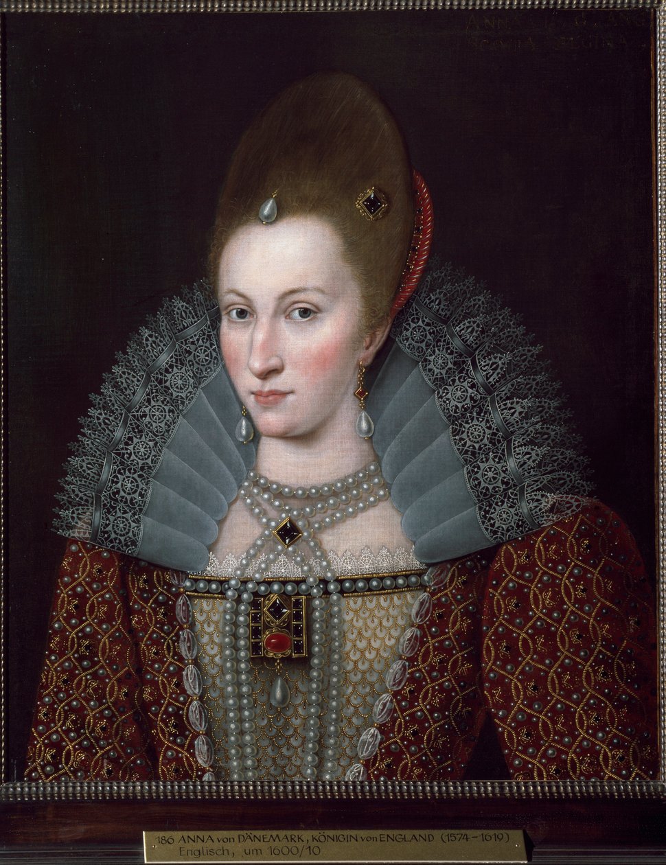 Portrett av Anne av Danmark (maleri av English School