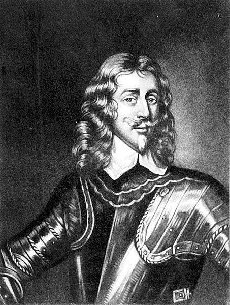 Portrett av Arthur Capel, Lord Capel av Hadham (ca. 1610-48) gravert av Richard Earlom (1743-1822) og Charles Turner (ca. 1773-1857) (mezzotint) av English School