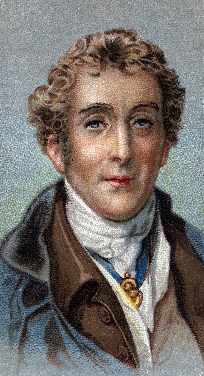Portrett av Arthur Wellesley av English School