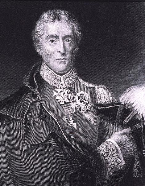 Portrett av Arthur Wellesley av English School
