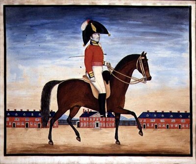 Portrett av kaptein William Manfull fra 3rd King