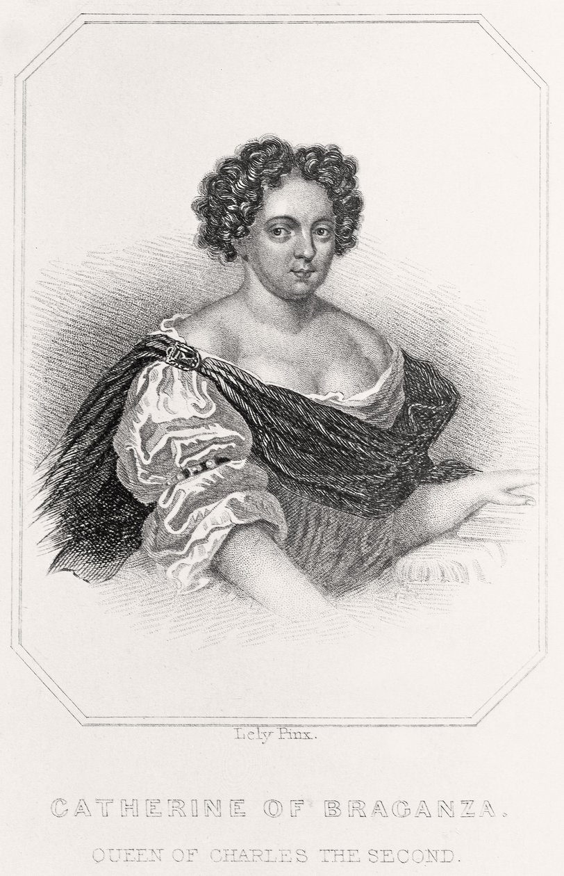 Portrett av Katarina av Braganza av English School