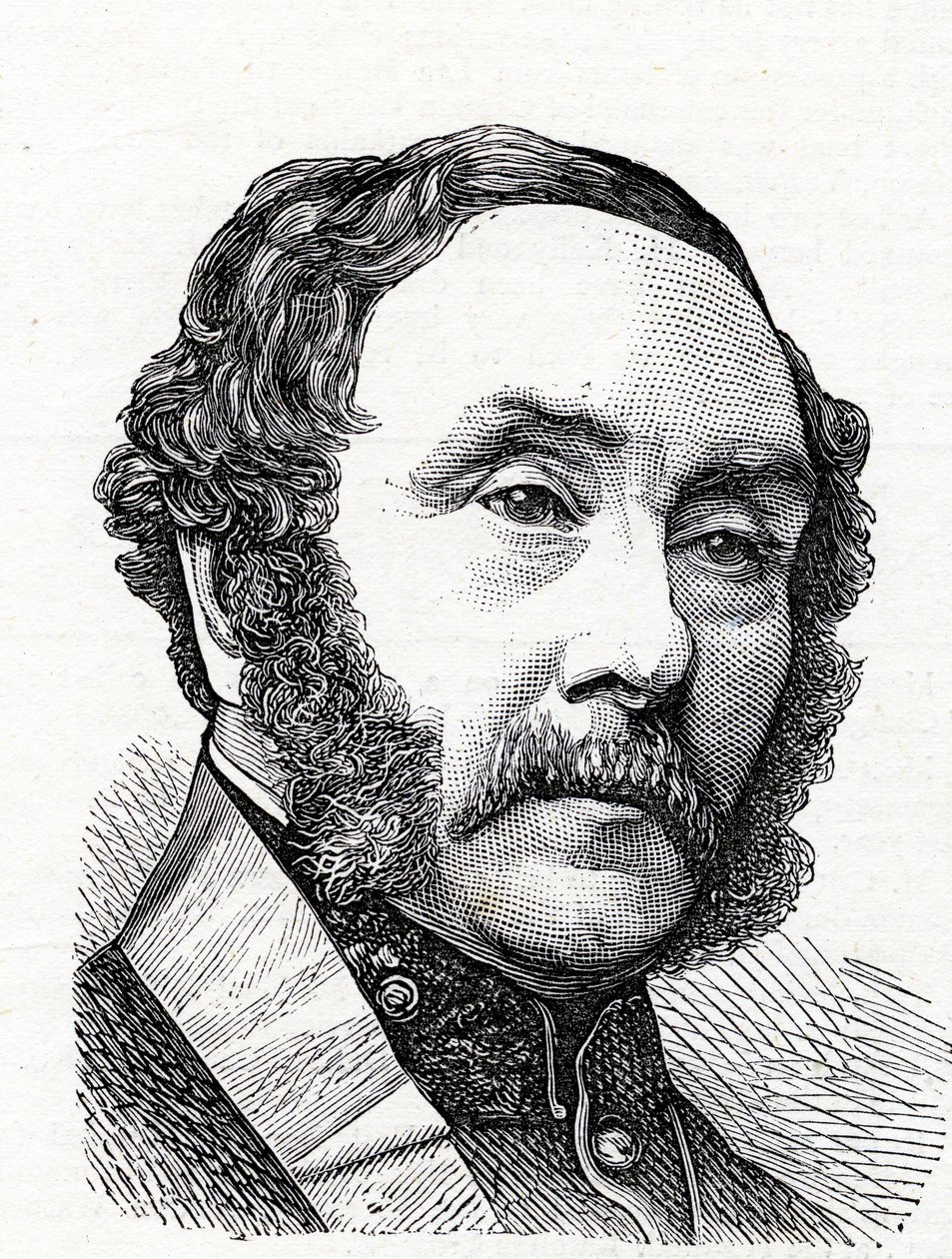 Portrett av Charles Sackville-West, 1873 av English School