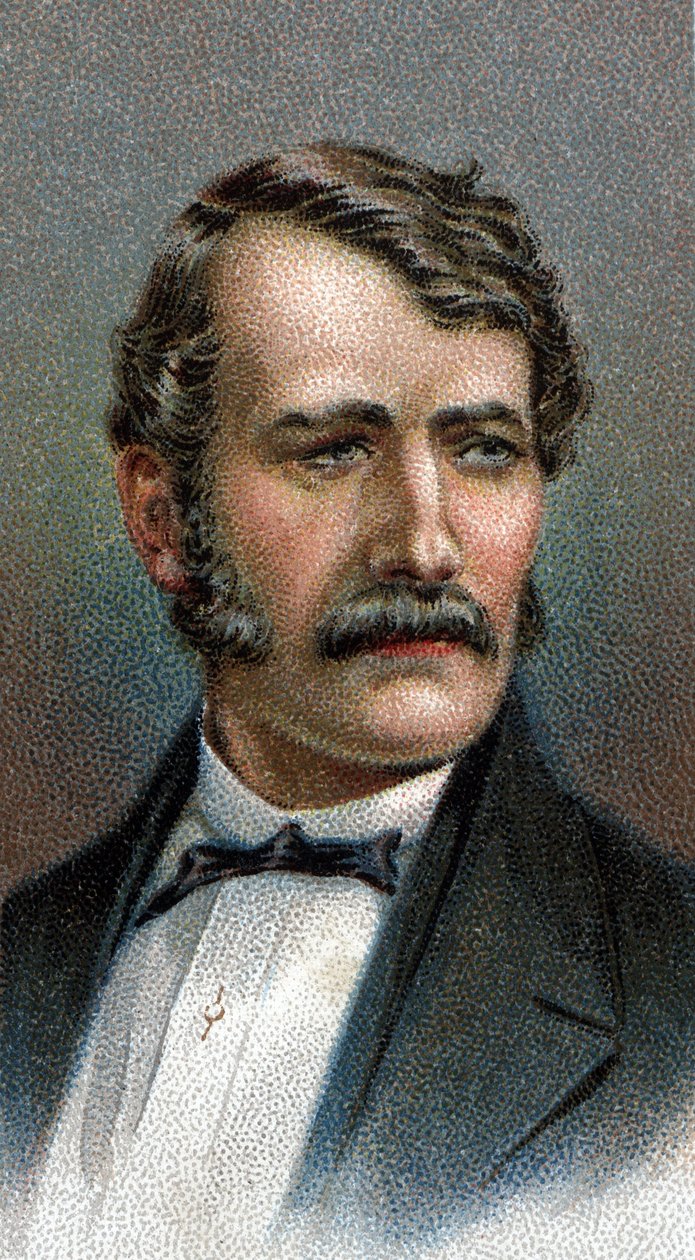 Portrett av David Livingstone av English School