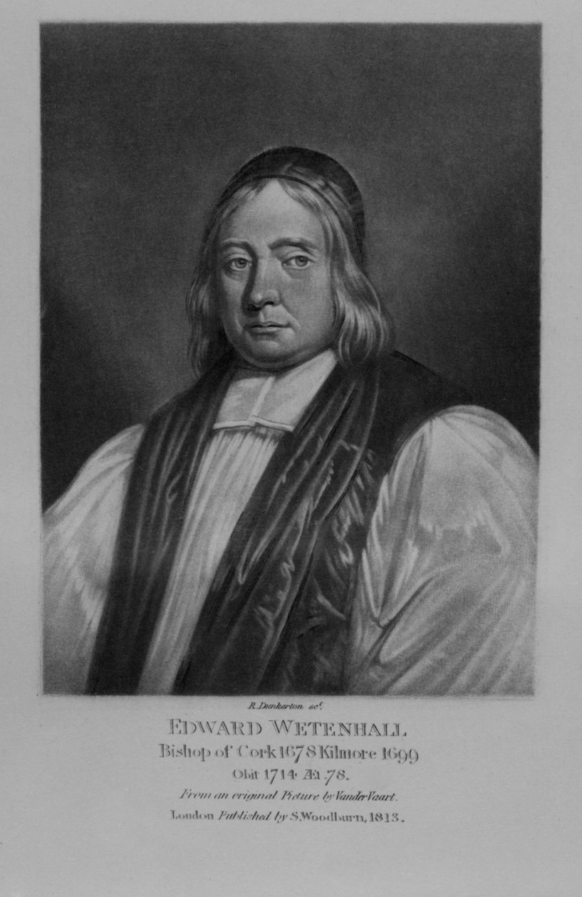 Portrett av Edward Wetenhall, fra 