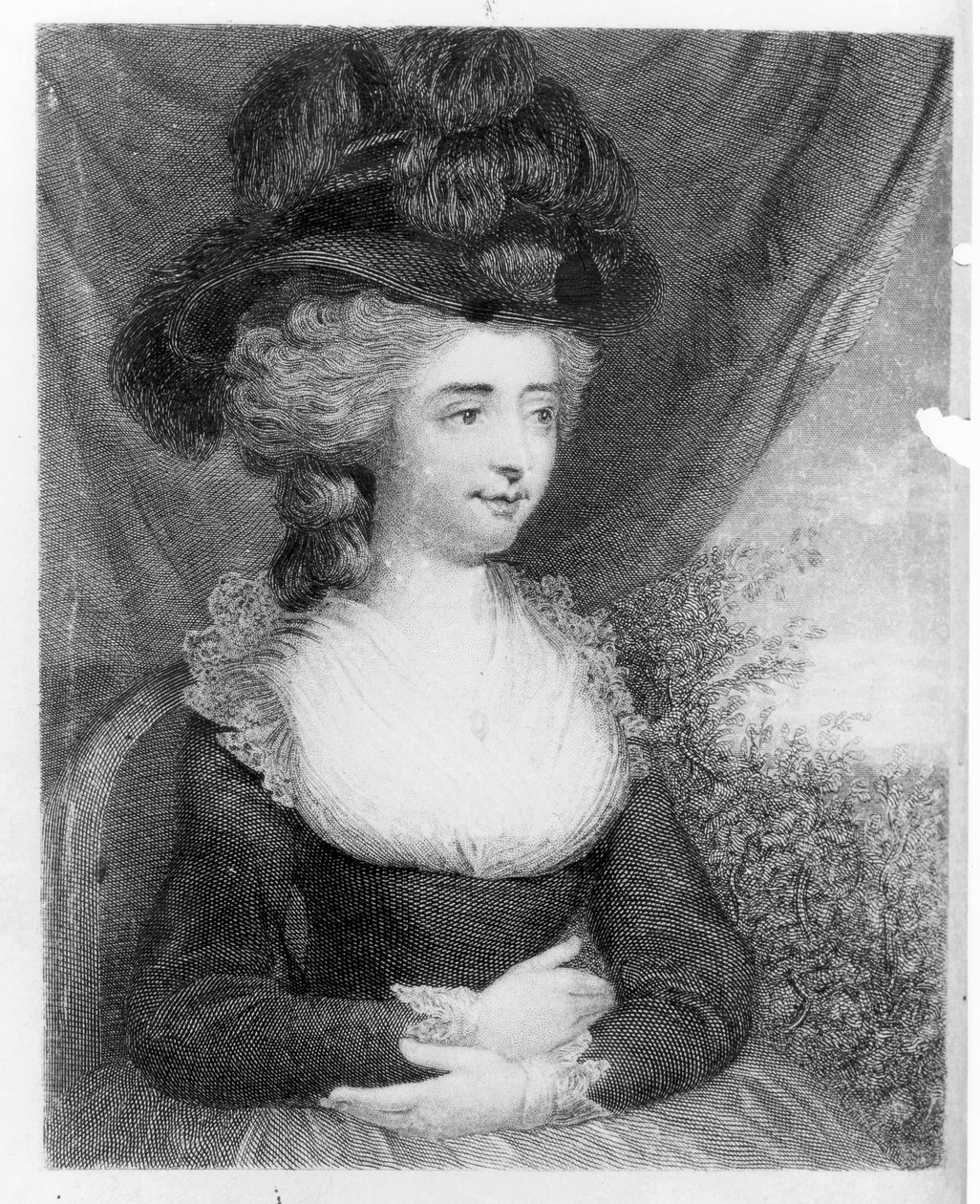 Portrett av Fanny Burney (Madame d