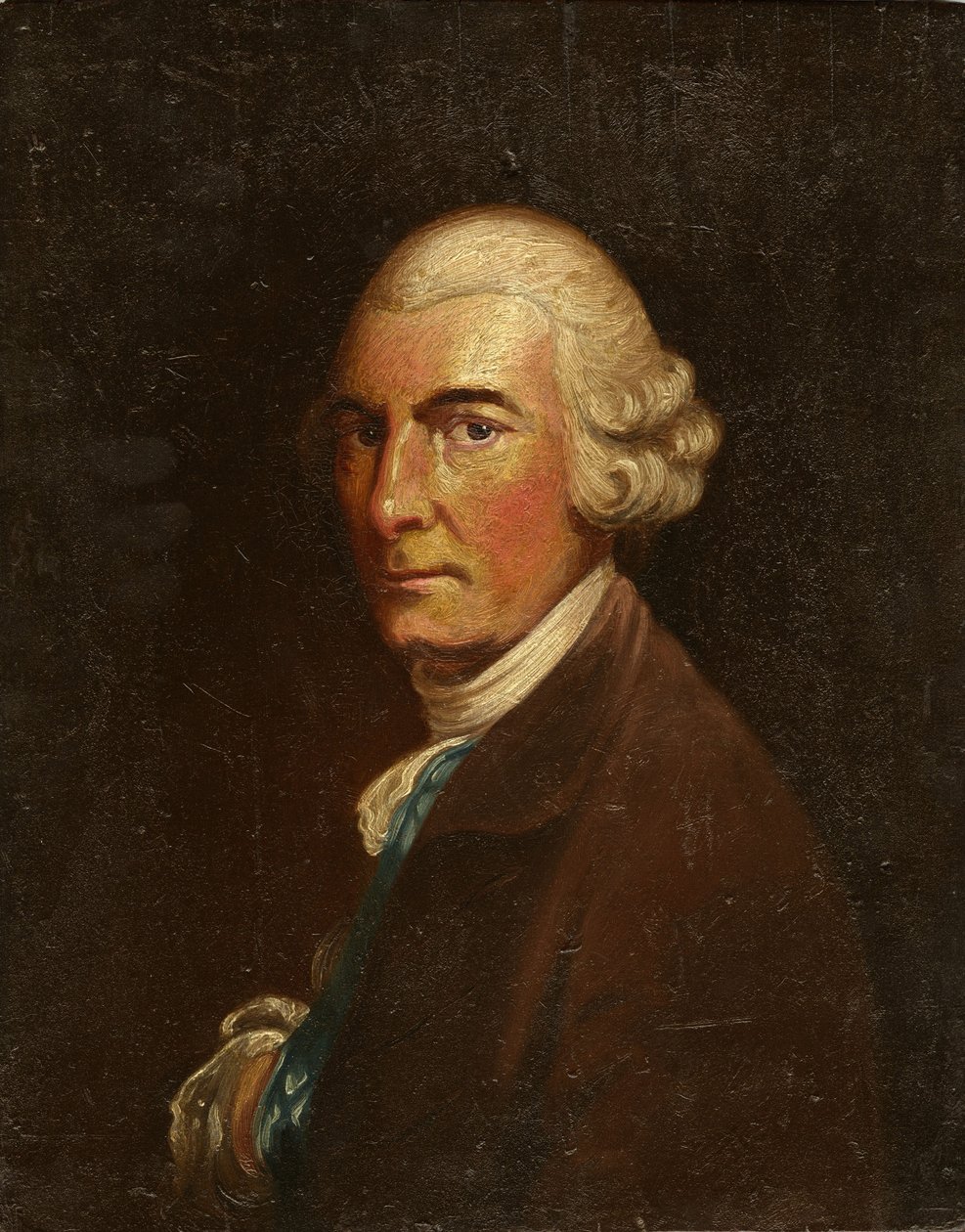 Portrett av George William Fairfax av English School