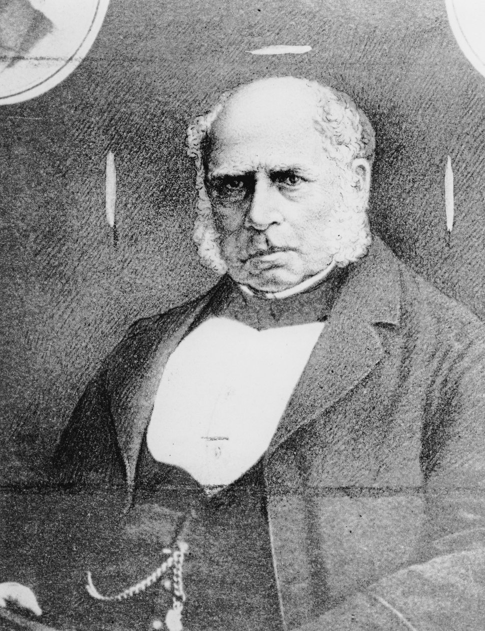 Portrett av Henry Bessemer (1813-98) av English School
