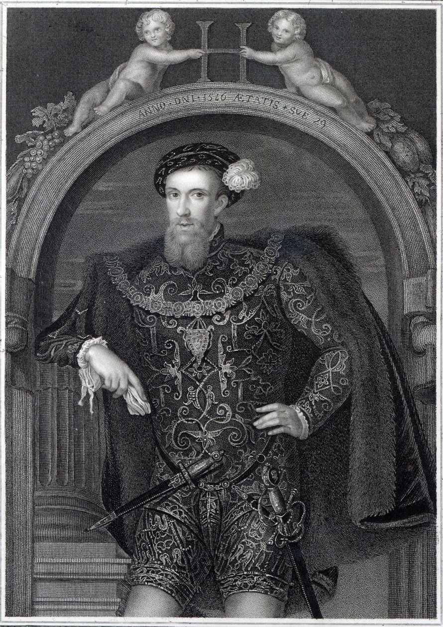 Portrett av Henry Howard (1517-47) Earl of Surrey, fra 