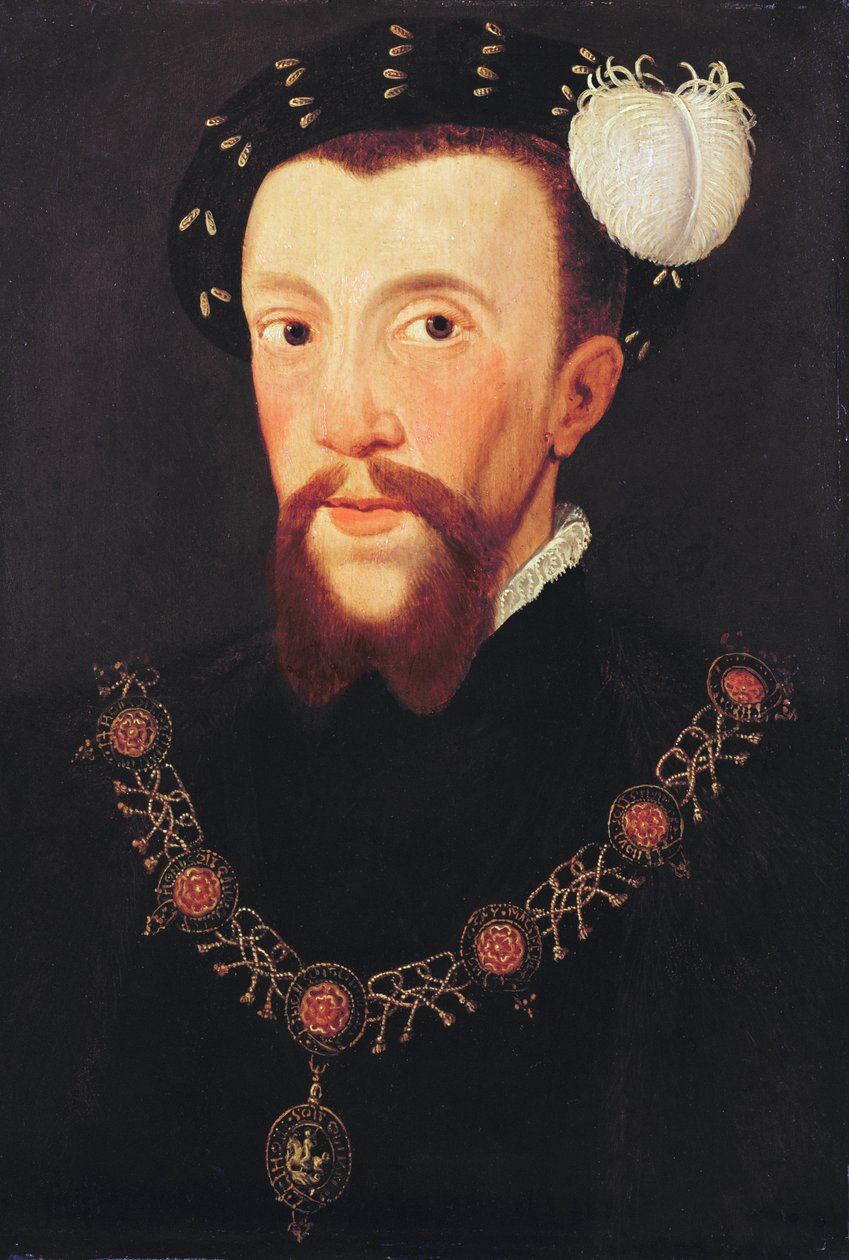 Portrett av Henry Howard, 1546 av English School