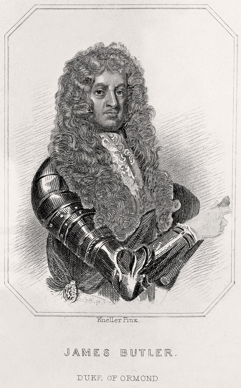 Portrett av James Butler, andre hertug av Ormond, 1835 av English School