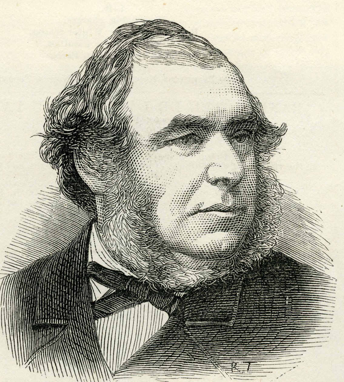 Portrett av John Francis Ure, 1884 av English School