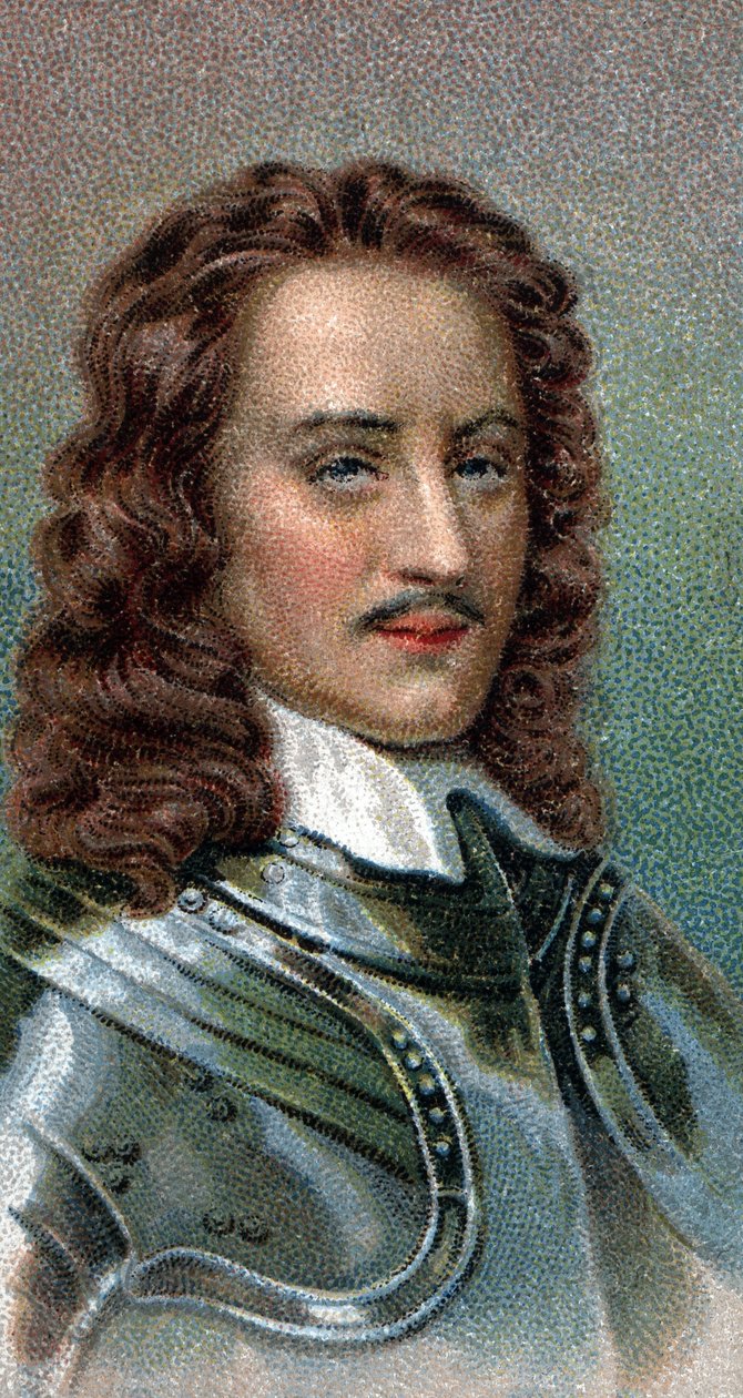 Portrett av John Hampden av English School
