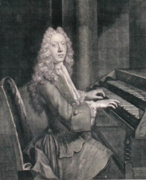 Portrett av John Robinson (1682-1762) gravert av George Vertue (1684-1756) (gravering) av English School