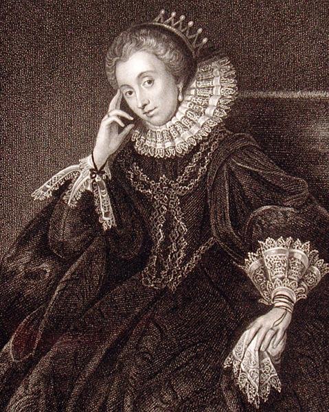 Portrett av Lucy Harrington, grevinne av Bedford (ca. 1581-1627), fra 