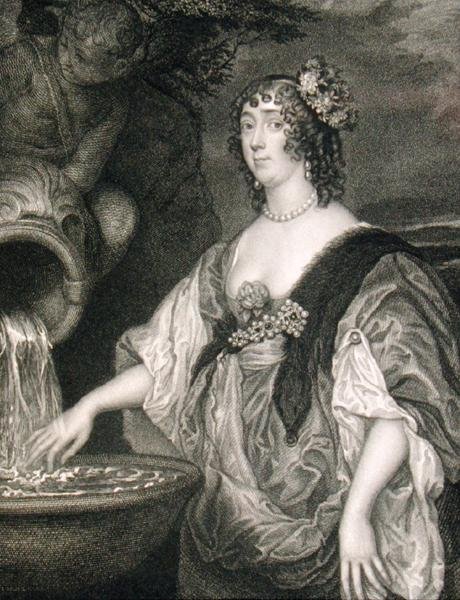 Portrett av Lucy Hay (1599-1660), fra "Lodge