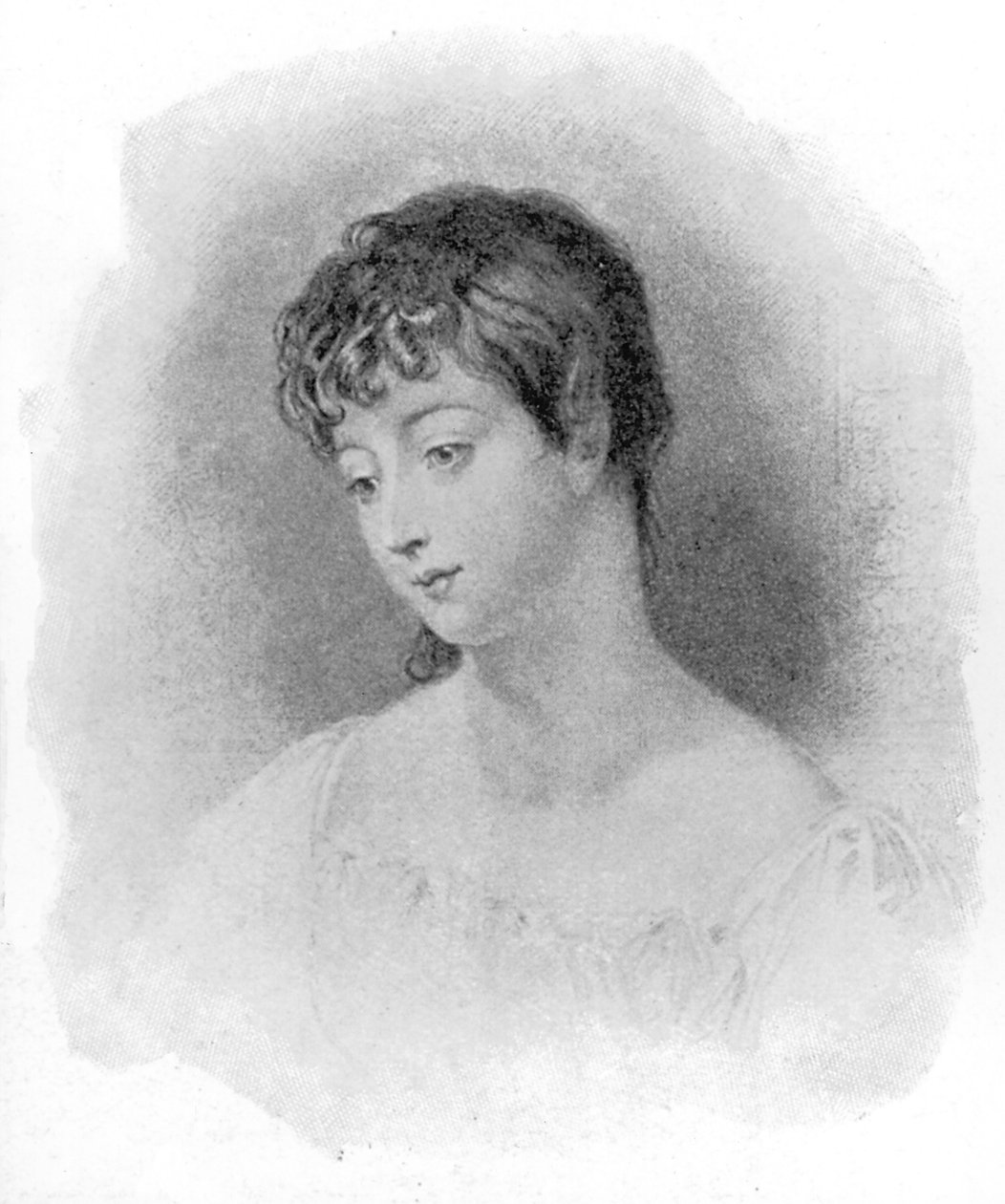 Portrett av Mary Chaworth av English School