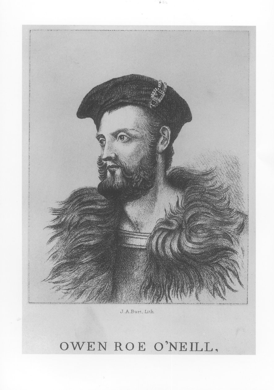 Portrett av Owen Roe ONeill (1590-1649) av English School