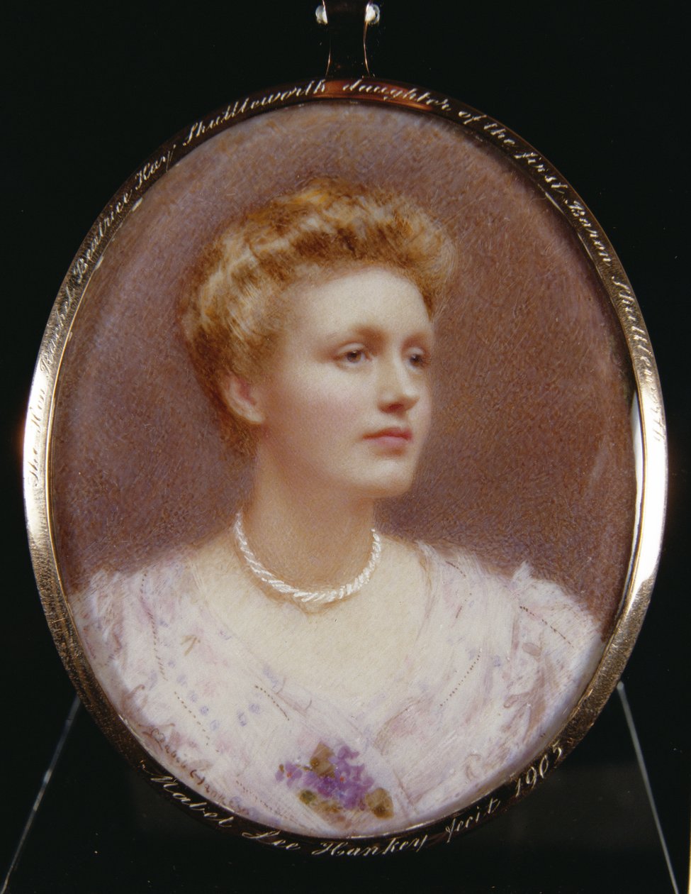 Portrett av Rachel Beatrice Kay-Shuttleworth (1886-1967) av English School