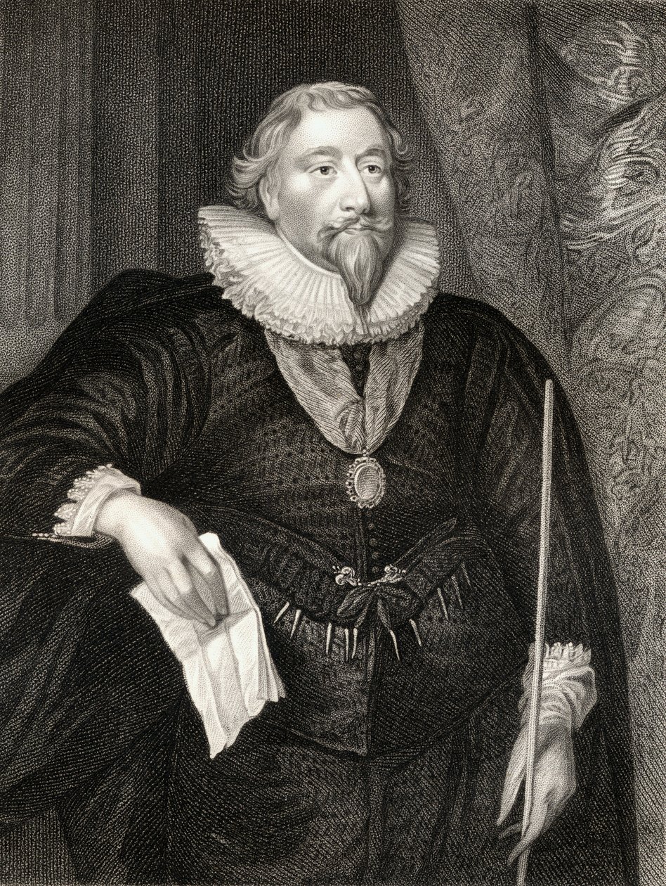 Portrett av Richard Weston, fra Lodges British Portraits, 1823 av English School
