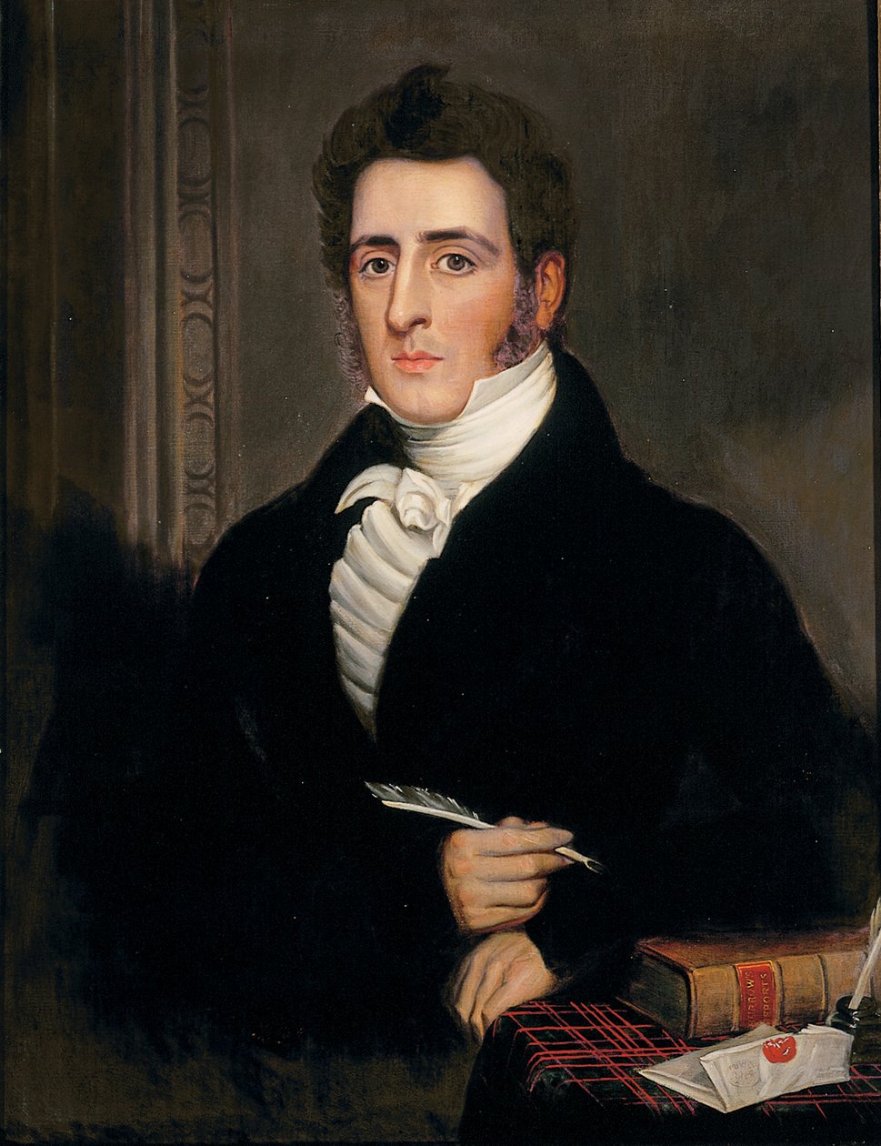 Portrett av Robert Bennett, ca. 1830 av English School