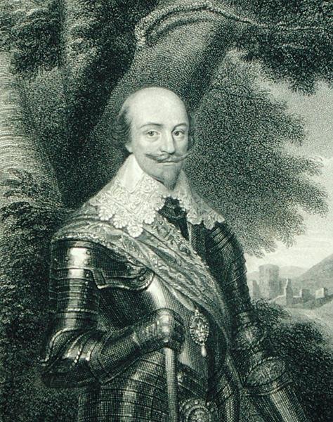 Portrett av Robert Bertie (1582-1642) 1. jarl av Lindsey, fra 