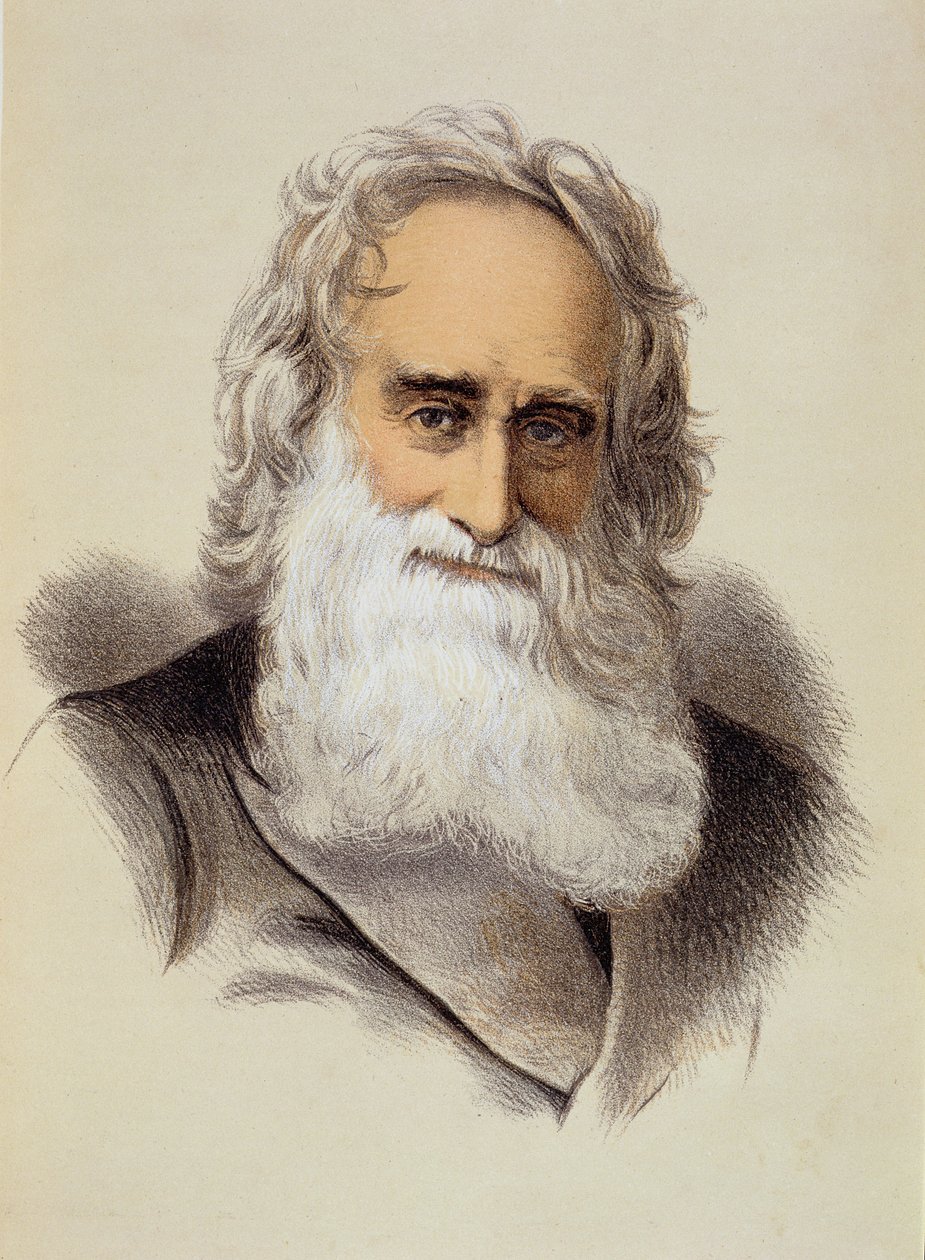 Portrett av Robert Moffat (1795-1883) av English School