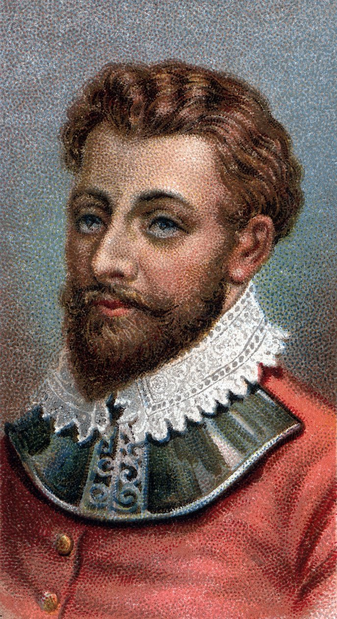 Portrett av Sir Francis Drake av English School